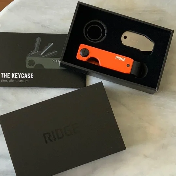 The Ridge KeyCase in Orange - Picture 5 of 10